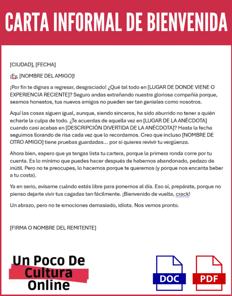 carta-informal-de-bienvenida-ejemplos-gratis-en-word-y-pdf